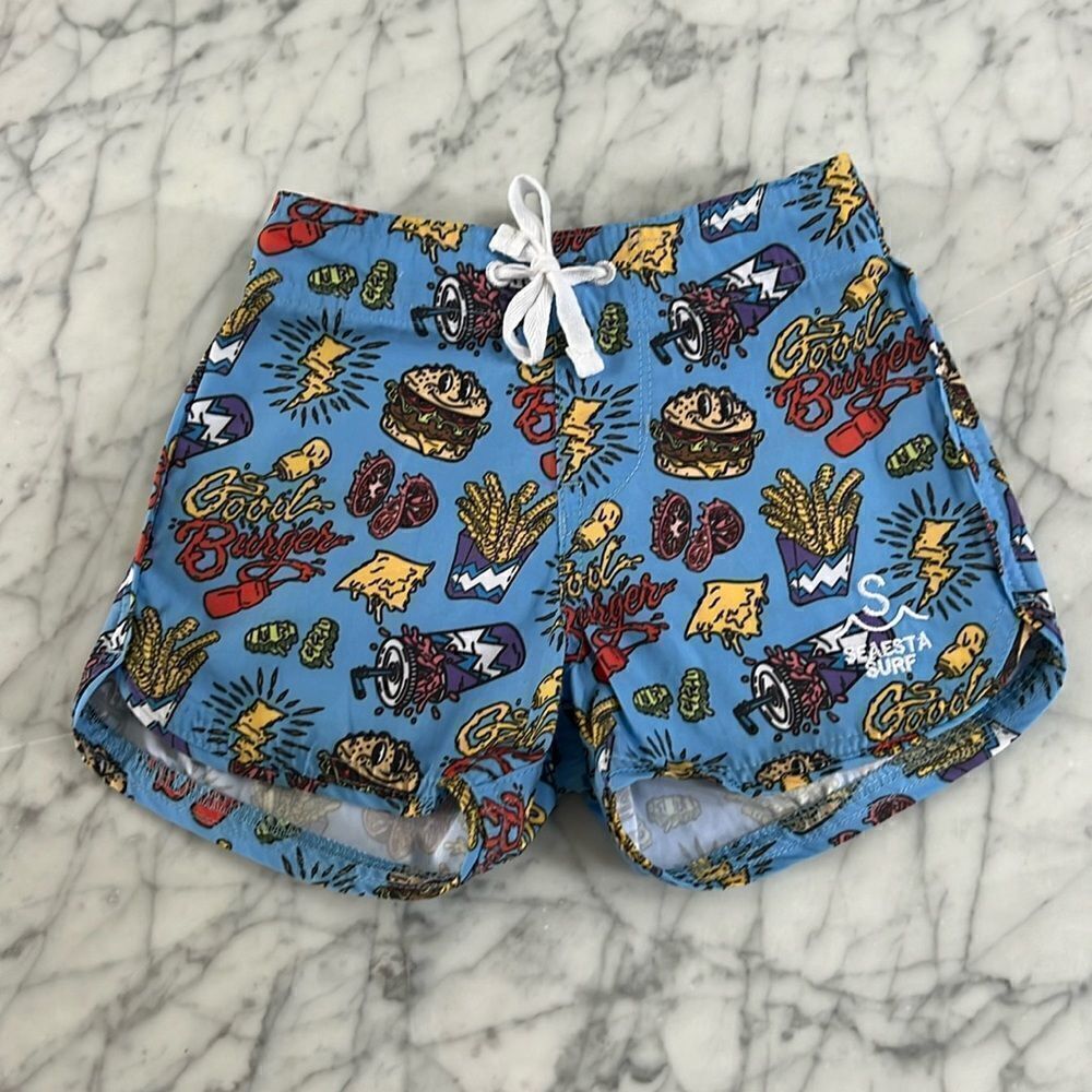Seaesta Surf Boy's Board Shorts Good Burger 3T
